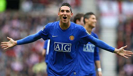 Eine Minute nach seiner Einwechslung netzte Federico Macheda für Manchester United ein