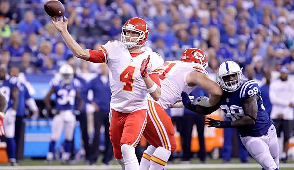 Nick Foles wird erstmals für die Kansas City Chiefs starten