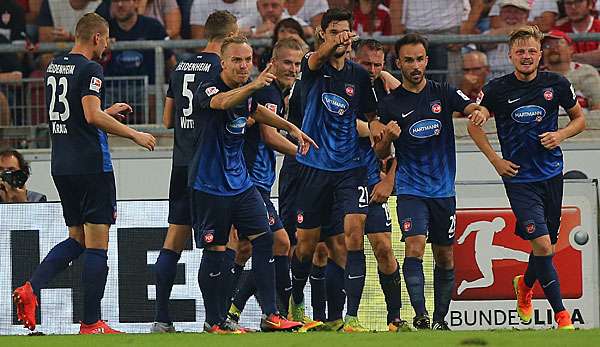 Der 1. FC Heidenheim schlug den Karlsruher SC