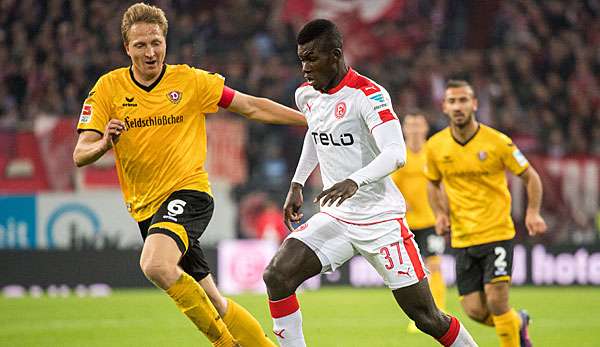 Fortuna Düsseldorf kam auch gegen Dynamo Dresden ordentlich unter die Räder