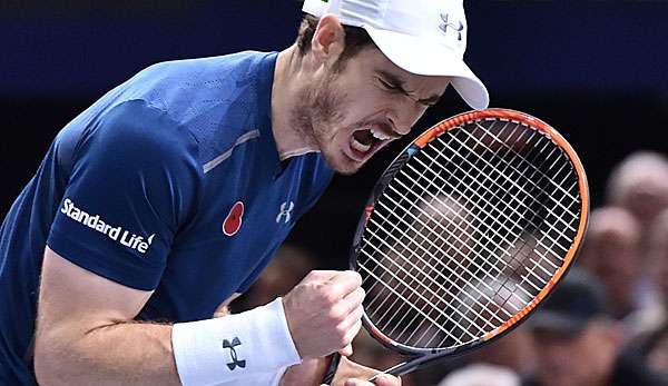 Andy Murray hat John Isner im Finale des ATP-Turniers in Paris geschlagen