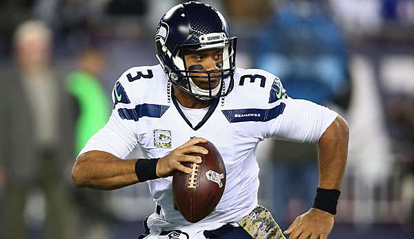 Russell Wilson spielte ein fast fehlerfreies Spiel gegen die Patriots