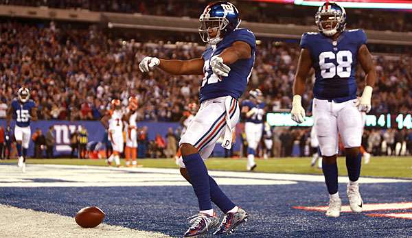 Odell Beckham Jr. überragte beim Heimsieg der New York Giants über die Cincinnati Bengals