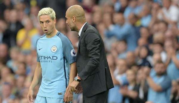 Samir Nasri spielte nur kurz unter Pep Guardiola bei Manchester City