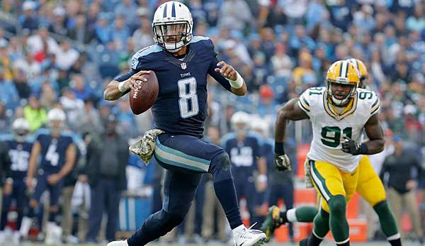 Marcus Mariota glänzte beim überraschenden Titans-Heimsieg gegen Green Bay
