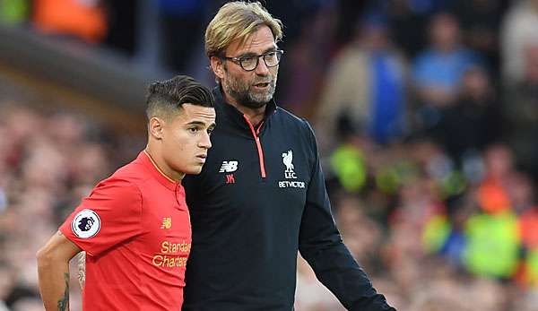 Philippe Coutinho lobt die Arbeit von Jürgen Klopp