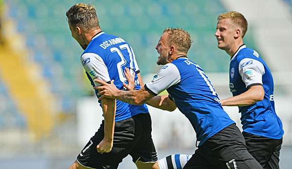 Arminia Bielefeld siegt beim Debüt von Jürgen Kramny