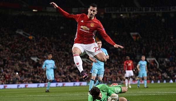 Henrikh Mkhitaryan überzeugte beim Sieg von Manchester United