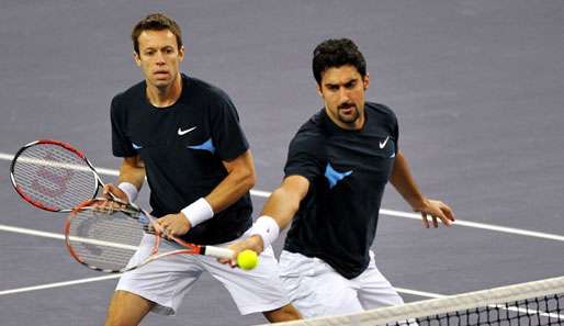 Nenad Zimonjic (r.) und Daniel Nestor treten beim World Team Cup an