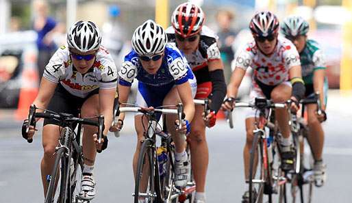 Claudia Häusler fuhr beim Ardennen-Klassiker "Fleche Wallonne" als dritte über die Ziellinie