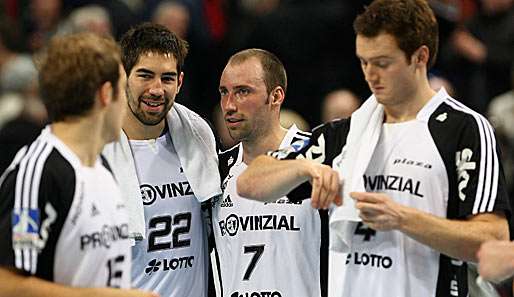 Der THW Kiel freut sich über seinen fünften Meistertitel in Serie