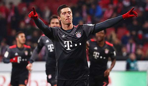 Robert Lewandowksi war ein mal mehr der Matchwinner für die Bayern