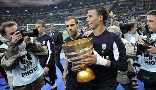 Girondins Bordeaux hat in Frankreich den Liga-Pokal gewonnen