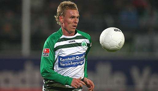 Leonhard Haas wechselte 2007 vom FC Augsburg nach Fürth