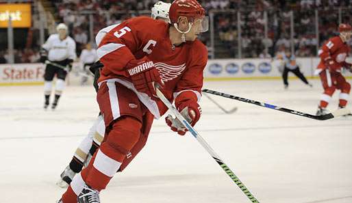 Nicklas Lidström hat seit 1991 weit über 1000. Spiele für die Red Wings absolviert