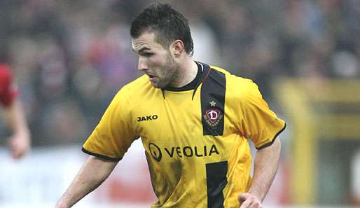 Bleibt bis 2011 bei Dynamo Dresden: Mittelfeldspieler Sascha Pfeffer