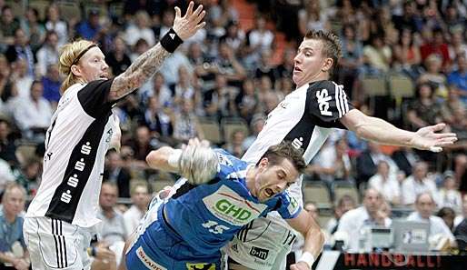 Bestritten 2008 des Supercup-Finale: der HSV Hamburg und der THW Kiel