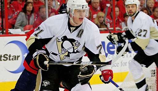 Jewgeni Malkin sicherte den Pittsburgh Penguins mit seinem Tor den Sieg nach Verlängerung
