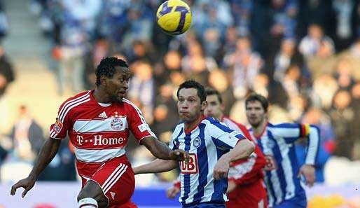Bayern München und Hertha BSC liefern sich mit Wolfsburg ein Fernduell um die Tabellenspitze