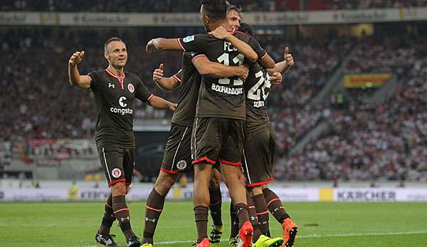 Aziz Bouhaddouz erzielte das 1:0 für die Kiezkicker