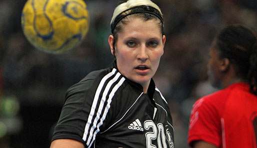 Anja Althaus sah im Final-Rückspiel die Rote Karte