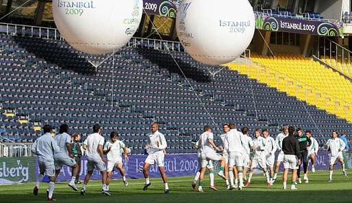 Werder Bremen vor dem UEFA-Cup-Finale in Istanbul gegen Donezk