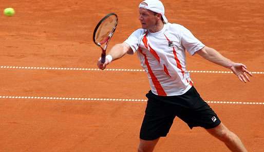 Bei seinem dritten Match in Düsseldorf zeigte Rainer Schüttler eine indiskutable Leistung