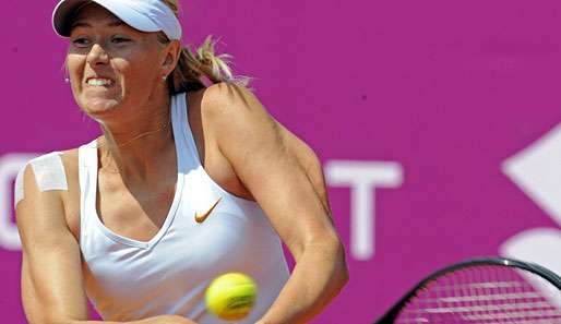 Nach ihrer langen Pause fehlte Maria Scharapowa die Fitness, um Alona Bondarenko zu schlagen
