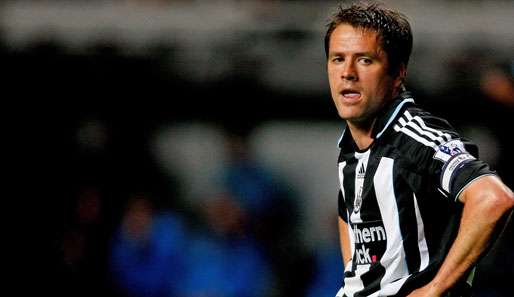 Vor dem Absprung: Newcastle-Stürmer Michael Owen wird den Verein wohl verlassen