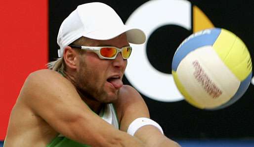 Den Ball fest im Blick: Julius Brink