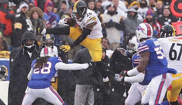 Le'Veon Bell kratzte gegen die Bills an der 300-Yard-Marke