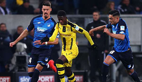 Ousmane Dembele war von Hoffenheim nie in den Griff zu bekommen