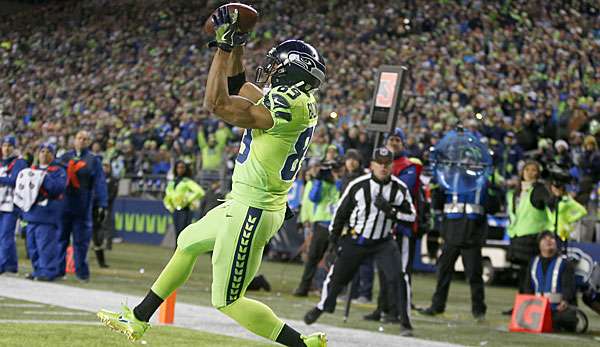 Doug Baldwin fing seinen ersten TD-Pass seit Week 10