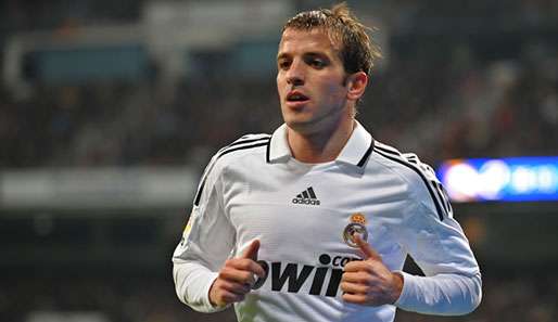 Rafael van der Vaart war bei Real Madrid meist nur Reservist