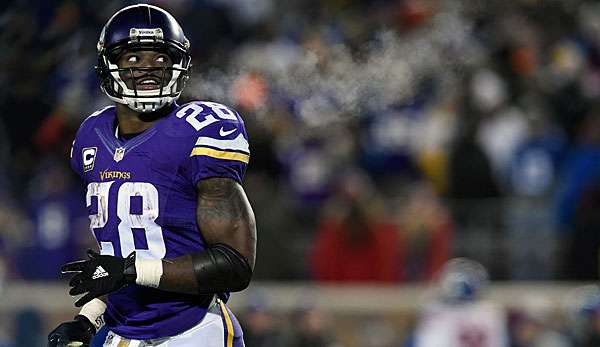 Adrian Peterson hat in der laufenden Saison bislang nur zwei Spiele absolviert