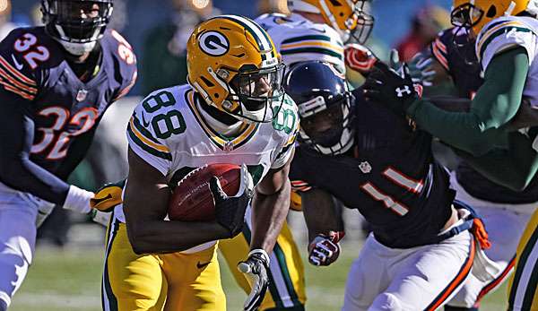Ty Montgomery explodierte im Spiel gegen Chicago zu 162 Rushing-Yards