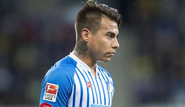 Eduardo Vargas kommt bei Hoffenheim nicht zum Zug
