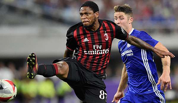 Luiz Adriano kam seit seinem Wechsel zu Milan nicht in die Gänge