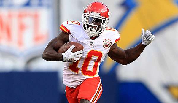 Tyreek Hill und die Chiefs haben die AFC West gewonnen