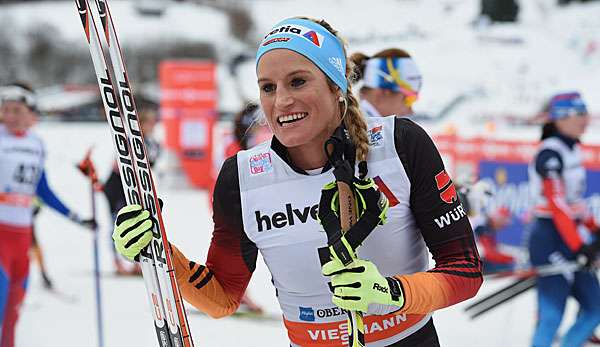 Nicole Fessel überzeugt bei ihrem Heimrennen in Oberstdorf