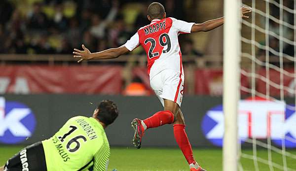 Kylian Mbappe gilt als eins der größten Talente des AS Monaco