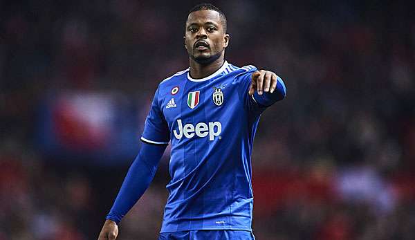 Patrice Evra spielt bei Juventus Turin eine untergeordnete Rolle