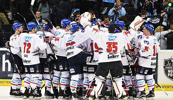 Die Adler Mannheim gewannen auch gegen Ingolstadt