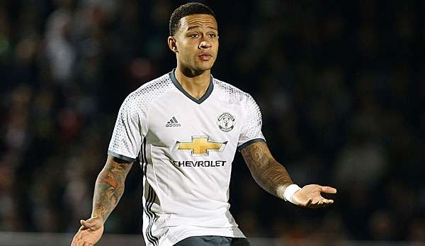 Memphis Depay kam in dieser Premier League-Saison kaum zum Zug