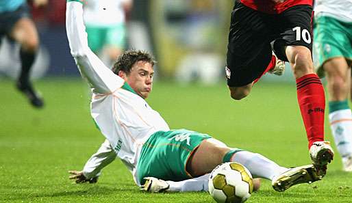 Sebastian Boenisch wechselte 2007 von Schalke 04 zu Werder Bremen