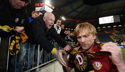 In Dresden muss man aufgrund von finaziellen Problemen um die Lizenz für die 3. Liga bangen