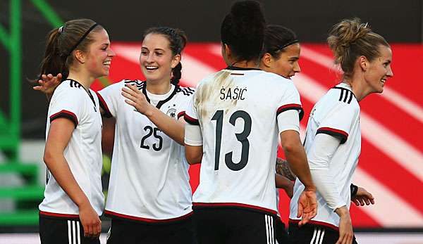 Die DFB-Frauen testen gegen Kanada