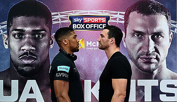 Wladimir Klitschko und Anthony Joshua erwarten 90.000 Zuschauer im Wembley Stadion