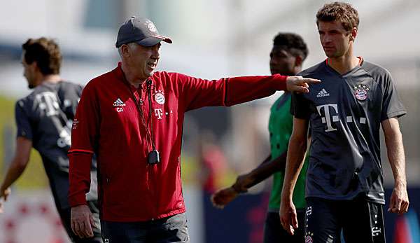 Carlo Ancelotti schwärmt von Thomas Müller