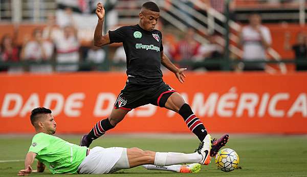 David Neres war bislang beim FC Sao Paulo unter Vertrag